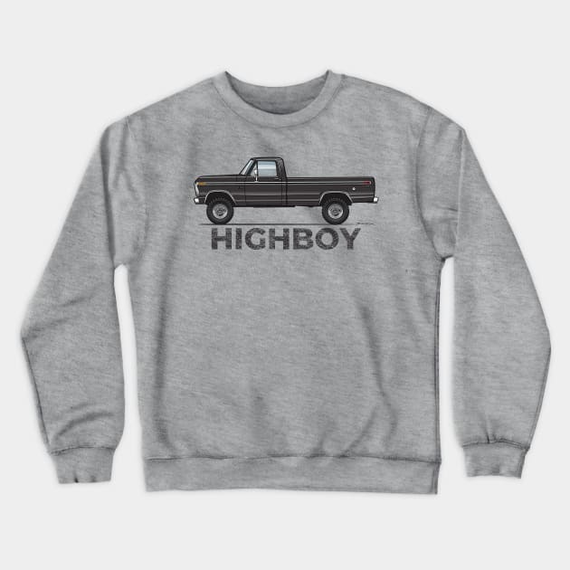 Highboy Black Crewneck Sweatshirt by JRCustoms44